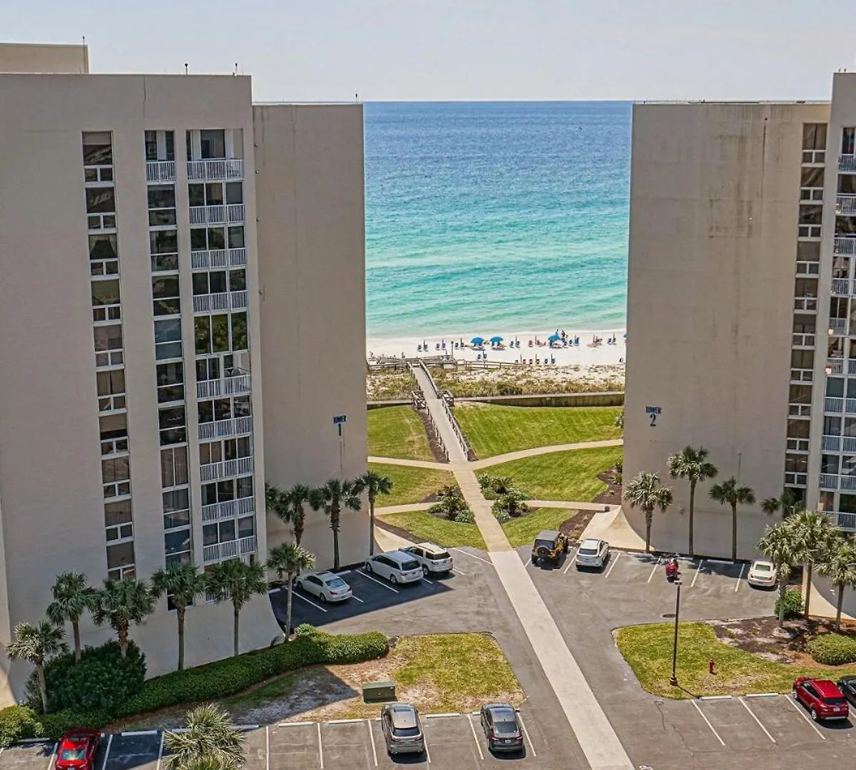 Lovely Townhome - Shoreline Towers Walk Beach Pool Destin 0*,